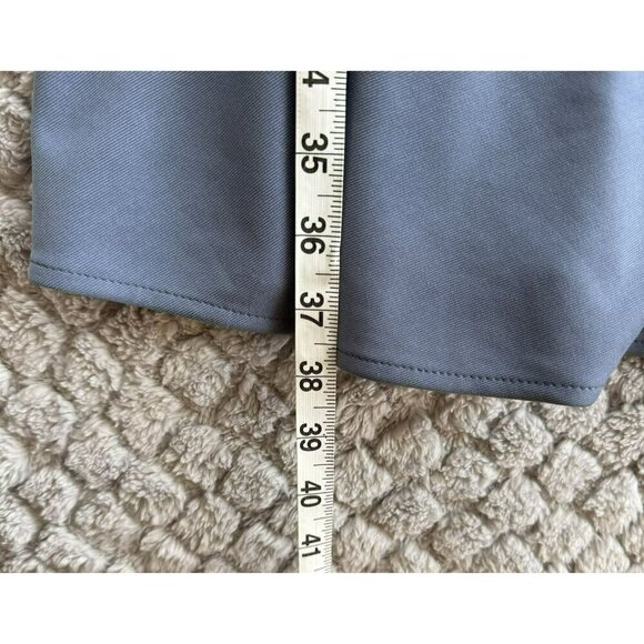 Jasambac One-Shoulder Cocktail Dress‎ Blue Size XL Knee length Bow - Picture 8 of 11